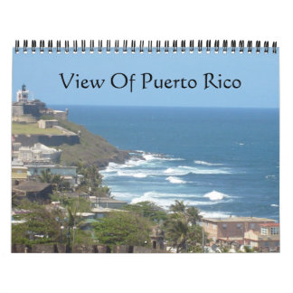 Calendário Vista de Puerto Rico
