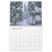 Calendário Vistas da Itália, França e Califórnia