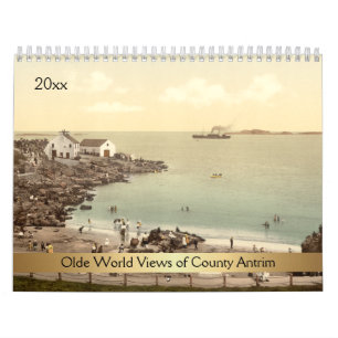 Calendário Vistas do Mundo Antigo de Antrim