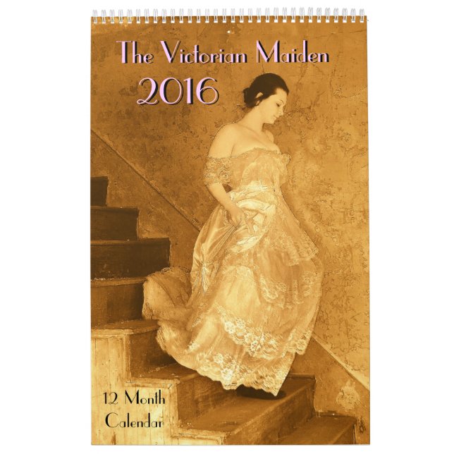 Calendário Vitoriano de Maiden 2016 (Capa)