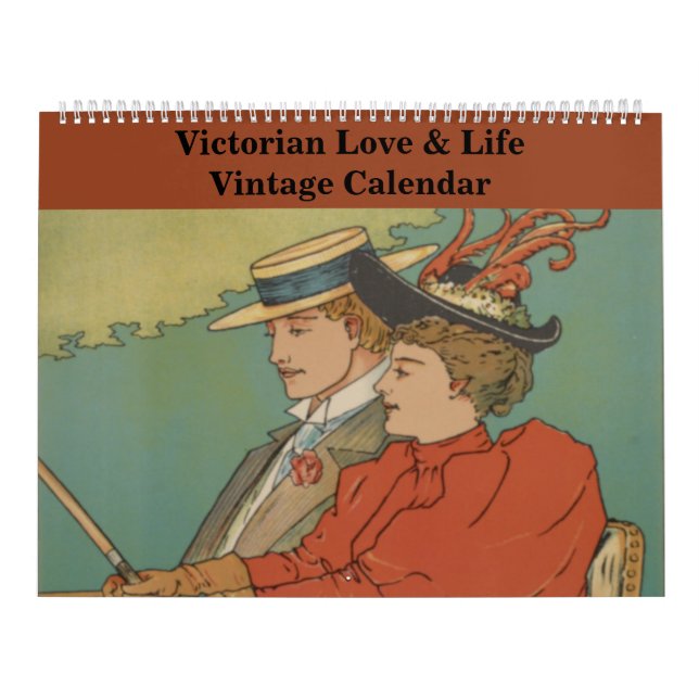 Calendário Vitoriano do Amor e da Vida (Capa)