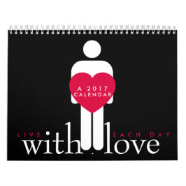Calendário Vive cada dia com o amor