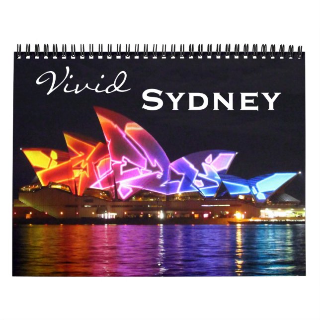 Calendário vivid sydney 2025 (Capa)