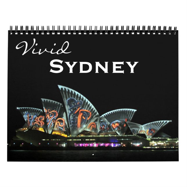 Calendário vivid sydney 2026 (Capa)