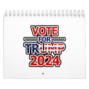 Calendário Vote for Trump 2024