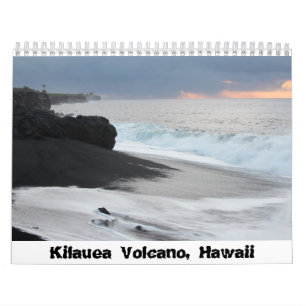 Calendário Vulcão de Kilauea, Havaí