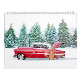Calendário Watercolored Monthly Seasoned Scenes. Whimsical,