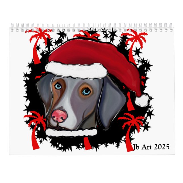 CALENDÁRIO WEIMARANER (Verso)