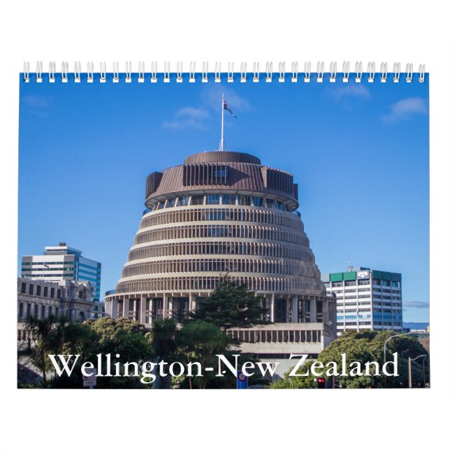 Calendário Wellington-New Zealand Calendar (Capa)