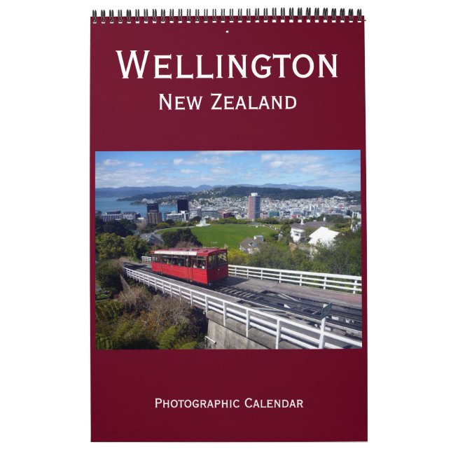 Calendário wellington nova zelândia (Capa)