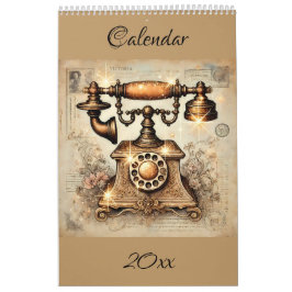 Calendário Whimsic Victorian Steampunk