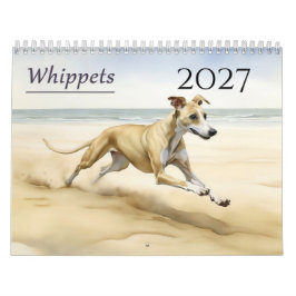 Calendário Whippets 2027
