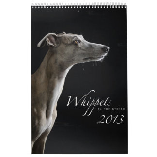 Calendário Whippets no estúdio 2013