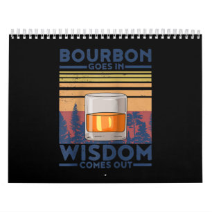 Calendário Whiskey Bourbon sai na sabedoria
