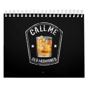Calendário Whiskey me chama de velha moda