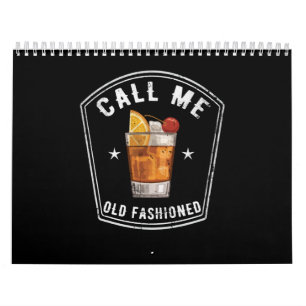 Calendário Whiskey me chama de velha moda