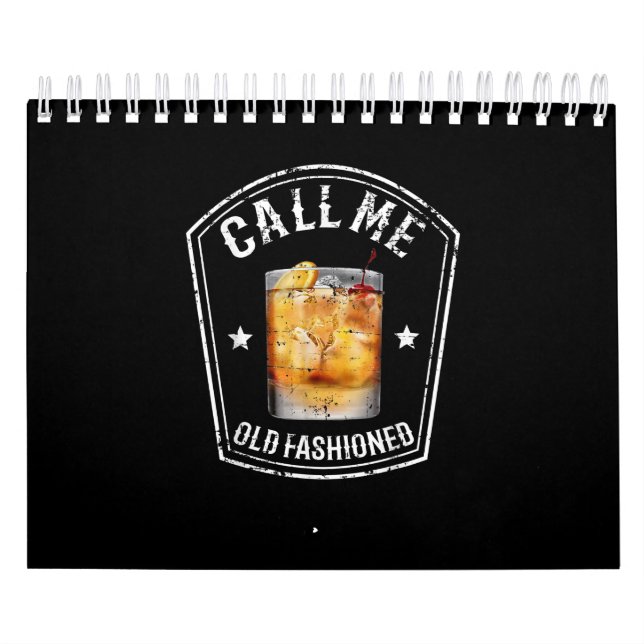 Calendário Whiskey me chama de velho moído (Capa)