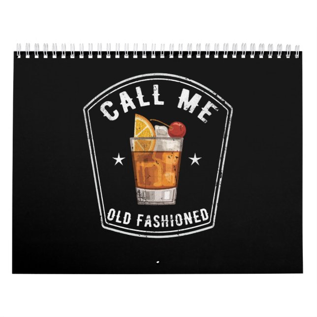 Calendário Whiskey me chama de velho moído (Capa)