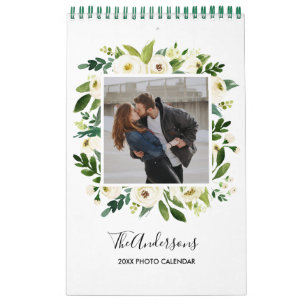 Calendário White Bloom 37 FOTO DO QUADRO INSTAGRAM