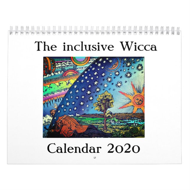 calendário Wicca 2020 inclusivo (Capa)