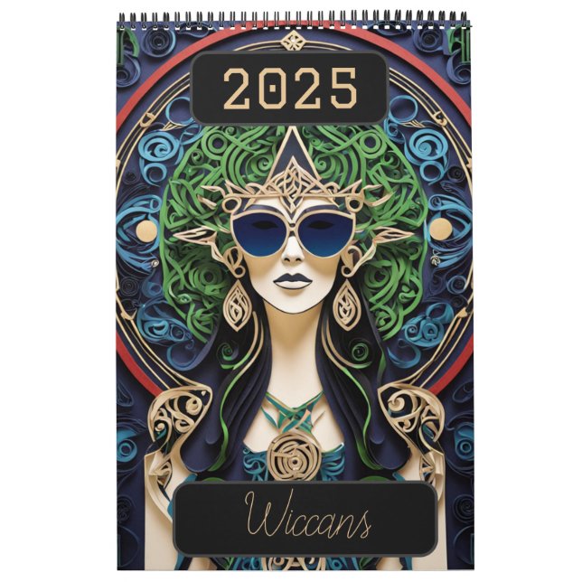 Calendário Wiccans 2025 (Capa)