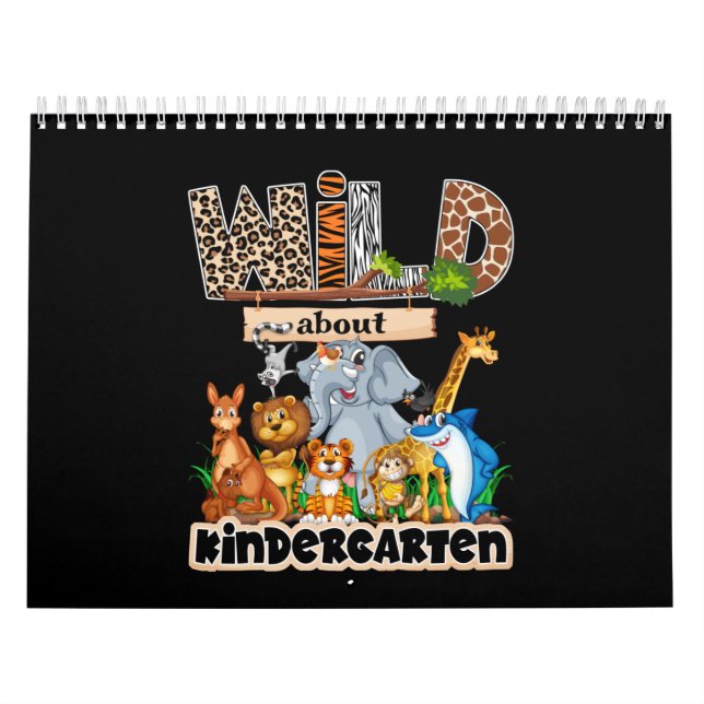 Calendário Wild Sobre O Jardim De Infância (Capa)