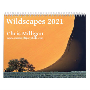 Calendário Wildscapes 2021 por Chris Milligan