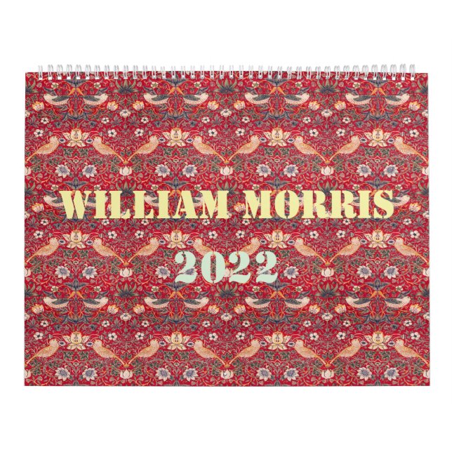 Calendário William Morris 2022 (Capa)