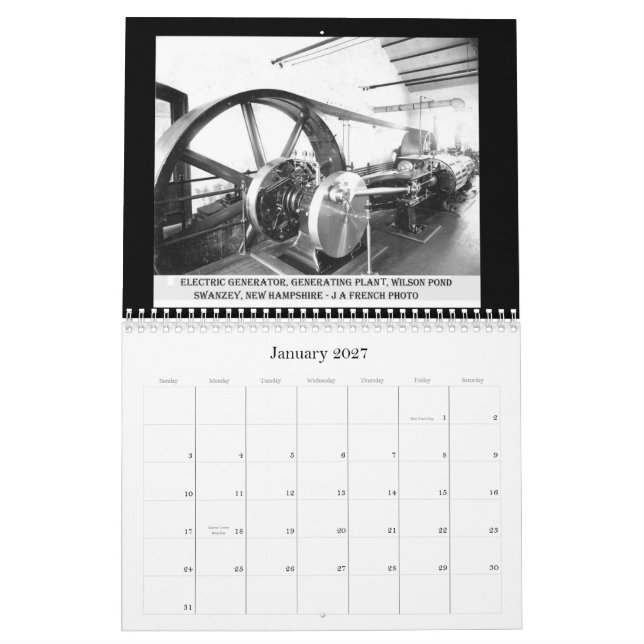 CALENDÁRIO WILSON POND 2011 (Jan 2027)
