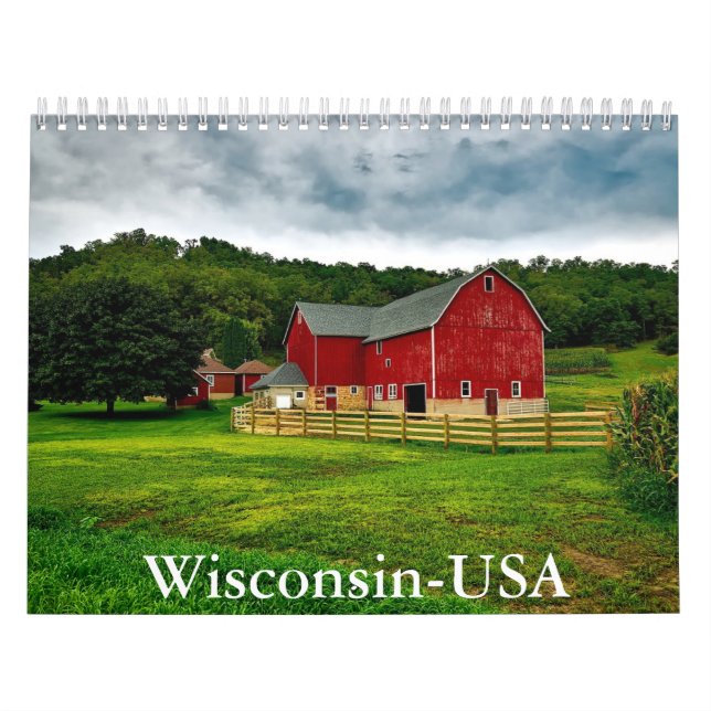 Calendário Wisconsin-EUA (Capa)
