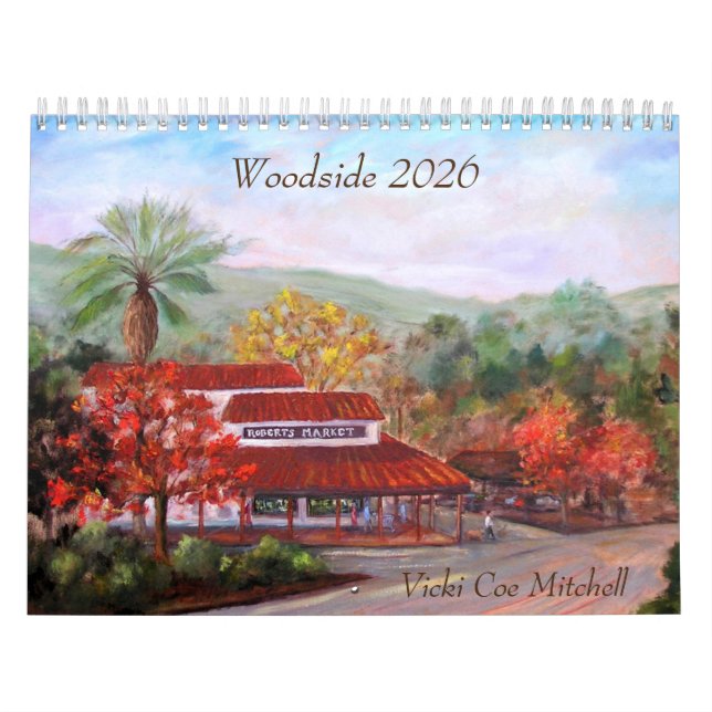 Calendário Woodside  2026 Calendar (Capa)