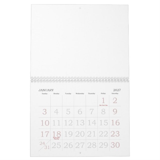CALENDÁRIO XADREZ CALANDER DO MUNDO (Jan 2027)