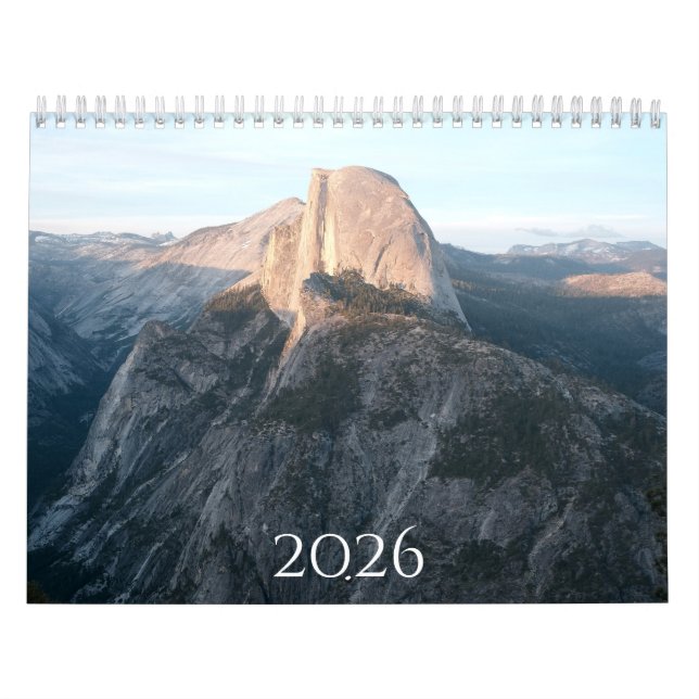 Calendário Yosemite Calendar 2026 (Capa)