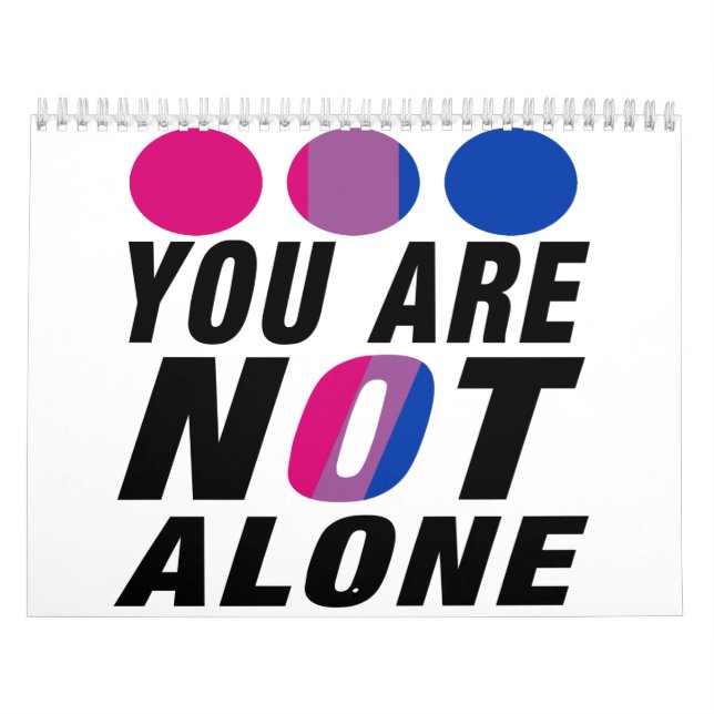 Calendário You are not alone (Capa)