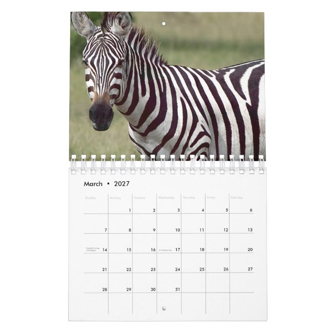 Calendário Zebra (Mar 2027)