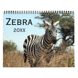 Calendário zebra 2022