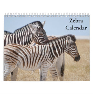 Calendário Zebra 2025