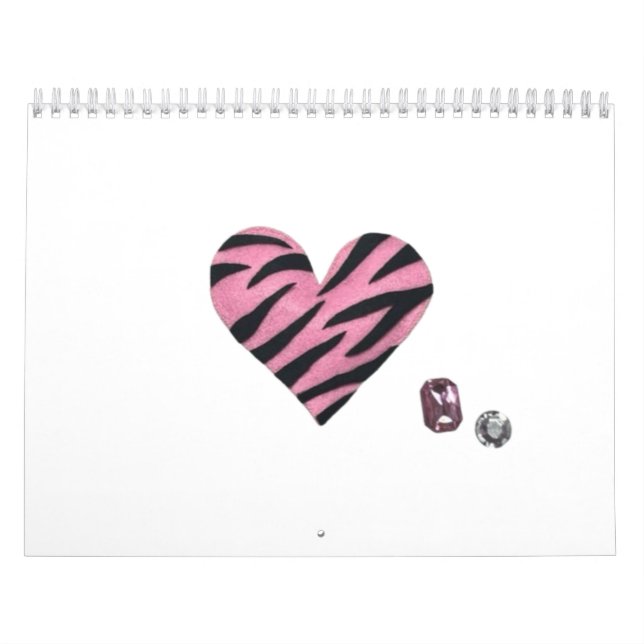 Calendário Zebra-heart (Capa)