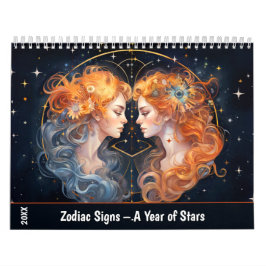 Calendário Zodiac Signs – A Year of Stars