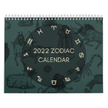 Calendário Zodíaco 2022