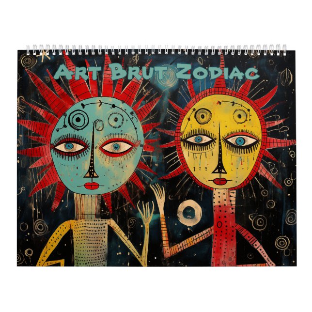 Calendário Zodíaco Art Brut (Capa)