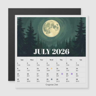 Calendário Zodíaco das Fases da Lua de 13 Meses -