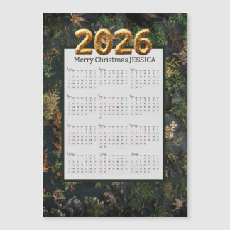Calendários 2026 Rena Adorável À Noite