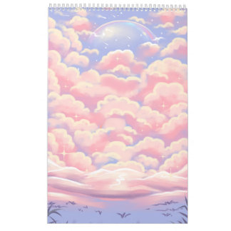 calendários cor-de-rosa para raposas