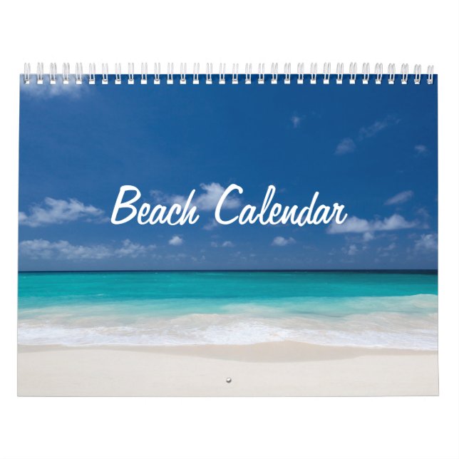 Calendários da Parede de Praia (Capa)