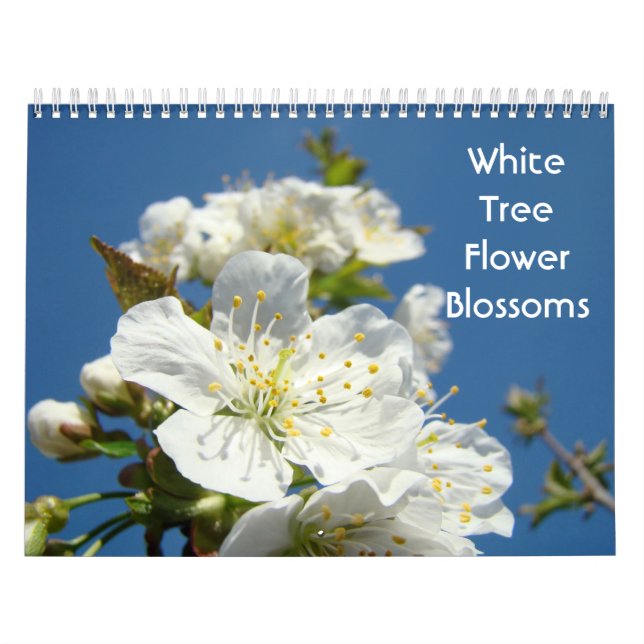 Calendários de Fotografia de Flores de Árvore Bran (Capa)