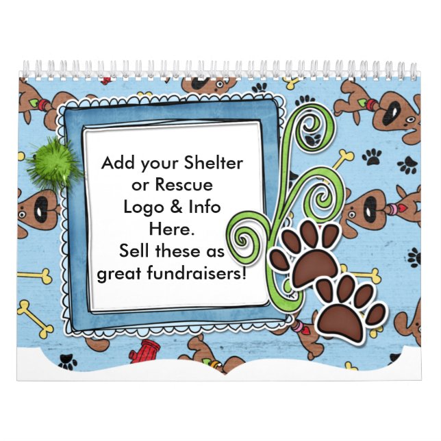 Calendários do FUNDRAISER de Emergência de Cachorr (Capa)