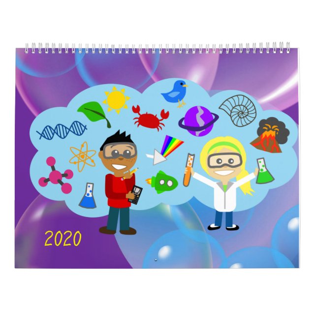 Calendários do jardim de infância 2020 (Verso)