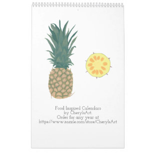 Calendários Inspirados na comida, Escolher Ano