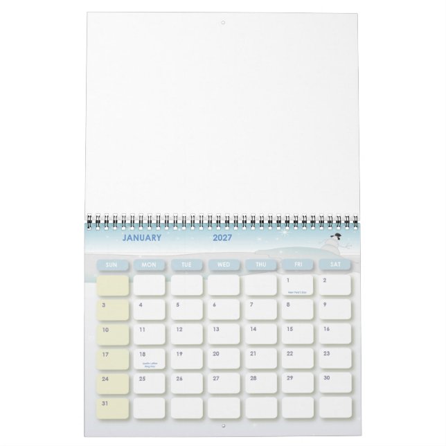 Calendários personalizados (Jan 2027)